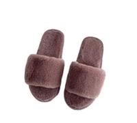 Pantofole da donna in feltro, con suola in feltro, pantofole da donna, aperte, suola morbida, antiscivolo, in feltro, aperte da donna, b, 39 EU