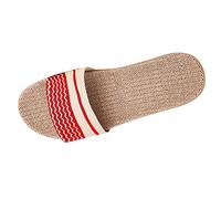 Pantofole da donna, in paglia, da uomo, da donna, antiscivolo, unisex, per l'estate, Airfoot Cloud Slides, scarpe da spiaggia, Rosso anguria., 39/40 EU