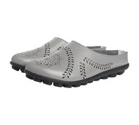 Pantofole da donna in pelle, chiuse, leggere, antiscivolo, comode, morbide, traspiranti, da spiaggia, casual, per la casa e tutti i giorni, grigio., 44 EU