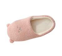 Pantofole da donna in peluche a forma di antiscivolo in schiuma a memoria calda comode invernali pantofole foderate per le donne leggere a buon mercato casual slipper per la casa interni, rosa, 42 EU