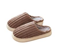 Pantofole da donna invernali, comode, morbide, calde, per interni ed esterni, comode, per lei e per lui, Caff, 40.5 EU