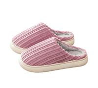 Pantofole da donna invernali, comode, morbide, calde, per interni ed esterni, comode, per lei e per lui, Viola, 38.5 EU