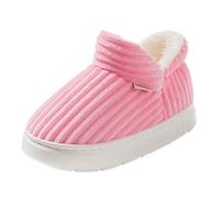 Pantofole da donna, pantofole da uomo, calde, confortevoli, in memory foam, per autunno e inverno, antiscivolo, leggere e traspiranti per interni ed esterni, scarpe per la casa, 3 rosa, 38 EU