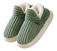 Pantofole da donna, pantofole da uomo, calde, confortevoli, in memory foam, per autunno e inverno, antiscivolo, leggere e traspiranti per interni ed esterni, scarpe per la casa, 1 DD, 39 EU