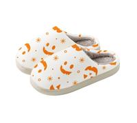 Pantofole da donna per adulti, morbide | Pantofole in peluche a forma di animale per Halloween, chiuse sul davanti, per adulti, graziose pantofole da donna