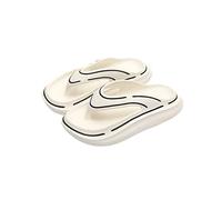 Pantofole da Donna Schermate Scherma Donne Donne Summer Flip Flip Sandali da Spiaggia per Esterni Scarpe Piattaforma Piatta per Cuscinetto Coppi Slide40-41 piedi39-40