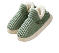 Pantofole da donna sfocate - 2025 Cozy Cloud, pantofole invernali comode e calde da donna con fodera in pile felpato, comode, stivaletti da neve da donna, stivaletti da interni ed esterni, Arancione