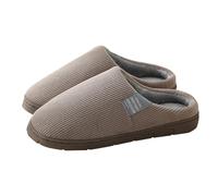 Pantofole da donna uomo in schiuma di memoria pantofole invernali per la casa pantofole unisex adulto scarpe interne invernali comode leggere per la casa EU36-41, 2 caffè, 43 EU