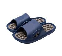Pantofole da massaggio estive donna in PVC antiscivolo, unisex, for la casa, comode, leggere, for interni ed esterni(Blue,44-45)