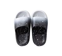 Pantofole da ragazza, bambino, a punta aperta, da bambina, con suola morbida e morbida, da principessa, unisex, Le Noir, 27 EU