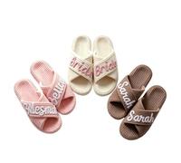 Pantofole Da Sposa Personalizzate Sposa A Coste, Regali Per Corteo Nuziale | Pantofole da matrimonio personalizzate for sposa e damigelle d'onore, morbide scarpe in velluto a coste perfette