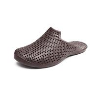 Pantofole da Uomo comode Uomini Sandali Sandali Estate Scarpe da Spiaggia all'aperto a Flop Slip su Giardino slipherbrown dell'Acqua, 7