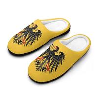 Pantofole da uomo con bandiera storica del Sacro Romano Impero per interni ed esterni con suola in gomma, Stile:, 47 1/3 EU
