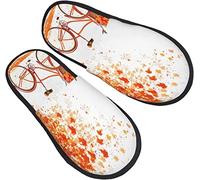 Pantofole Da Uomo Donna Albero Con Vecchia Bici Invecchiata Scarpe Da Casa Comode Ciabatte Invernali Comoda Ciabatte Da Casa Per Interno Viaggiare Hotel L