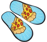 Pantofole Da Uomo Donna Fumetto Della Pizza Ciabatte Invernali Comode Ciabatte Da Casa Comoda Scarpe Da Casa Per Invernale Viaggiare Interno L