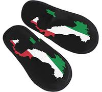Pantofole Da Uomo Donna Italia Italia Mappa Italiana Ciabatte Da Casa Comode Ciabatte Invernali Calde Scarpe Da Casa Per All'Aperto Interno Viaggiare L