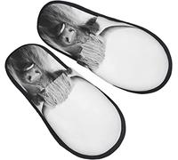 Pantofole Da Uomo Donna Ritratto Di Mucca Dell'Altopiano Ciabatte Da Casa Comode Ciabatte Invernali Pelose Scarpe Da Casa Per All'Aperto Invernale Hotel L