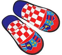 Pantofole Da Uomo Donna Sventola Bandiera Croata Scarpe Da Casa Pelose Ciabatte Invernali Comode Ciabatte Da Casa Per All'Aperto Interno Hotel L