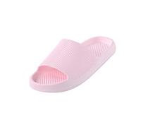 Pantofole da uomo e donna, piatte, antiscivolo, leggere, unisex, con suola morbida, perfette per spa, piscina, viaggi, traspiranti, comode nella vita di tutti i giorni, Colore: rosa., 38 EU