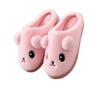 Pantofole da uomo invernali, calde, da uomo, divertenti, in feltro, alla moda, morbide, comode, per ospiti, antiscivolo, leggere, per la casa, unisex, casual, Colore: rosa., 38 EU