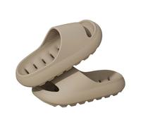 Pantofole da uomo Maison Ete - Pantofole da uomo, suola morbida, punta aperta, pantofole comode e traspiranti, pantofole antiscivolo per interni esterni, scarpe chic slipper, cachi., 42 EU