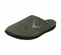 Pantofole Da Uomo Padders In Memory Foam G(Amplia) Fit - Stag