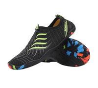 Pantofole da uomo per escursionismo, sandali da uomo con supporto per arco plantare, comode, casual, spiaggia, passeggiate, palestra, suola sportiva leggera a righe, stampa a lettere, calzature alla