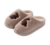 Pantofole del cotone della schiuma di memoria delle signore, slittamento | Pantofole da donna a punta chiusa, antiscivolo, morbide e calde, per interni ed esterni