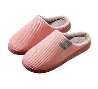 Pantofole di Lino Donna Antiscivolo in Cotone Casual Confortevole Ciabatte da casa Quattro Stagioni Morbide vestibilità Comoda quotidiano vestibilità