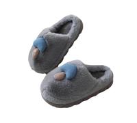 Pantofole di peluche a forma di fungo 3D del fumetto Pantofole | Comode scarpe da camera da letto for coppie for interni invernali foderate for donne e uomini