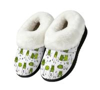 Pantofole divertenti a forma di rane, per interni ed esterni, Multi, 43.5/44.5 EU