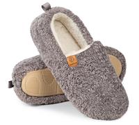 Pantofole Donna EverFoams Memory Foam Morbide Calde Antiscivolo Grigio 39.5 EU