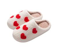 Pantofole Donna Invernali Invernali Peluche Caldo Ciabatte Da Camera Morbide Chiuse Davanti Comode Pantofole Da Casa Ospiti Interno Esterno Semichiuse Sliders Silenziose Termiche Fuzzy Scarpe