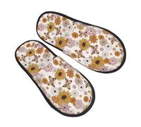 pantofole donna uomo pantofole calde pantofole soffici scarpe da donna scarpe da casa pantofole da camera pantofole da letto pantofole girasole zucca pantofole soffici pantofole, nero e bianco, 6-8.5