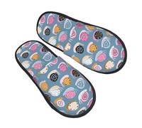 pantofole donna uomo pantofole calde soffici pantofole donna scarpe da casa pantofole da camera pantofole divertenti scarabocchi lumache pantofole soffici pantofole, nero e bianco, 9.5-11.5 Women/8-11