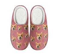 Pantofole Donna Uomo Personalizzate con Foto, Ciabatte Calde Donna Morbide Peluche Scarpe Natalizie Personalizzato con Cane Gatto Foto Unisex Slippers Idea Regalo Natale Mamma Papà Ragazze Ragazzi