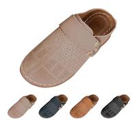 Pantofole estive da donna, eleganti, in pelle, chiuse, con plateau e slip, per il tempo libero, estive, con fibbia, Colore: rosa., 40 EU