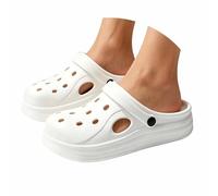 Pantofole estive da Interno, Traspiranti e comode per Il Tempo Libero, perfette Anche Come Ciabatte da Spiaggia per Coppie. (White-ba, 38/39)