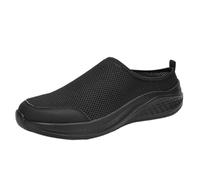 Pantofole estive senza schienale, scarpe casual in rete traspirante leggere e semplici scarpe da casa alla moda piedi larghi scarpe ad asciugatura rapida fondo morbido scarpe per il tempo libero