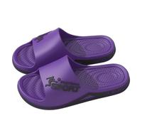 Pantofole estive traspiranti da uomo, comode ciabatte per la casa e la doccia, con suola massaggiante per il massimo comfort e asciugatura rapida, sandali infradito, Viola, 42 1/3 EU