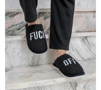 PANTOFOLE "FUCK OFF"