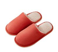 Pantofole fuzzy per le donne, scarpe da casa della schiuma di memoria | Pantofole foderate in pile da donna, scarpe da casa, antiscivolo per la casa, comode pantofole in peluche con punta chiusa