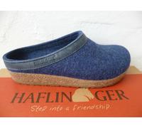 Pantofole Haflinger Torben 713001 Blu