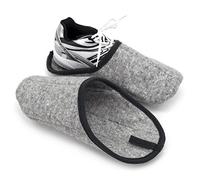 Pantofole in feltro Pantofole da museo - 3 paia I Copriscarpe con suola in feltro I Copriscarpe per proteggere il pavimento da sporco e graffi I Taglia L