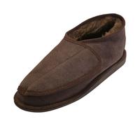 Pantofole IN Pelle Di Agnello Christel Donna Scarpe Uomo Chiusura a Strappo