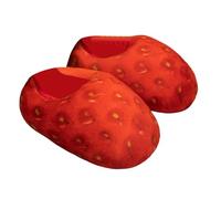 Pantofole in pile antiscivolo per interni | Design realistico a forma di pane, in pile felpato, suola antiscivolo, unisex, taglia 36-40, divertente inverno