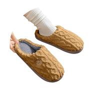 Pantofole in Pile - Pantofole da Donna Fuzzy Moon - comode e Calde - da Indossare in Coppia - con Cuore - per l'inverno - graziose Pantofole a Forma di Luna e Stella