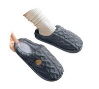 Pantofole in Pile - Pantofole da Donna Fuzzy Moon - comode e Calde - da Indossare in Coppia - con Cuore - per l'inverno - graziose Pantofole a Forma di Luna e Stella