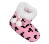 Pantofole Invernali Chiuse Disney Minnie Ciabatte Peluche Antiscivolo Bimba 3425