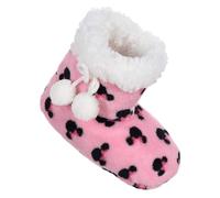 Pantofole invernali chiuse Disney Minnie ciabatte peluche antiscivolo bimba 3425
